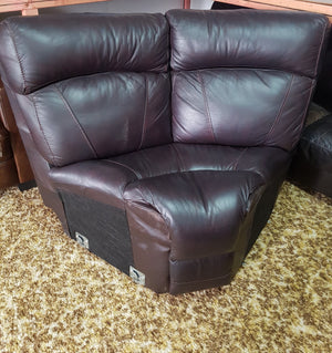 Leather corner section